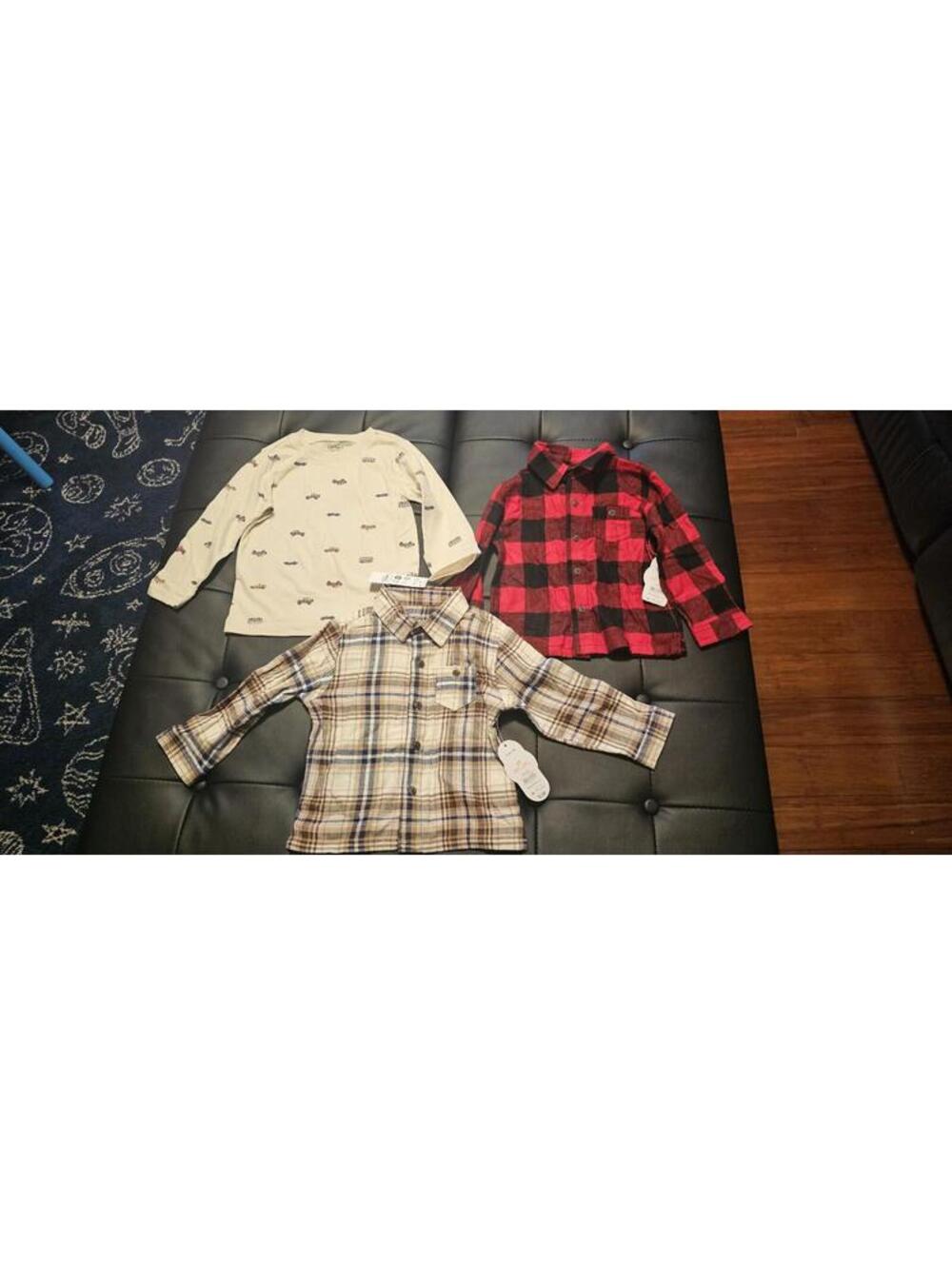 Boys 2t long sleeve shirts new carters Wonder nation